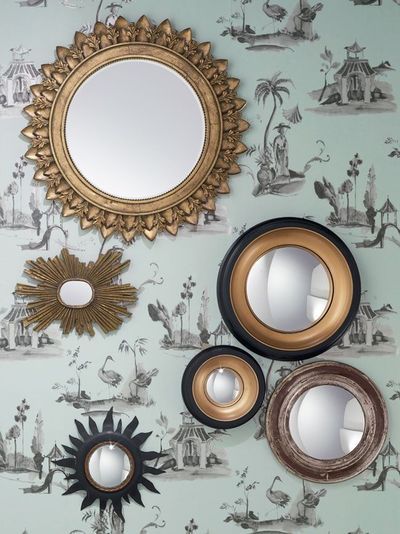 horloge miroir