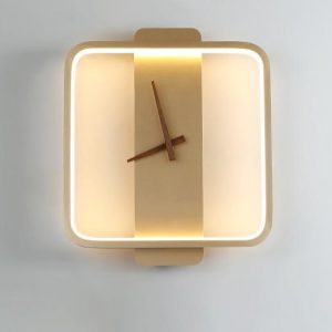 Horloge Murale LED Carrée