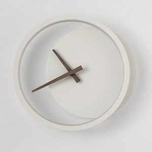 Horloge Originale Led Blanche Salon