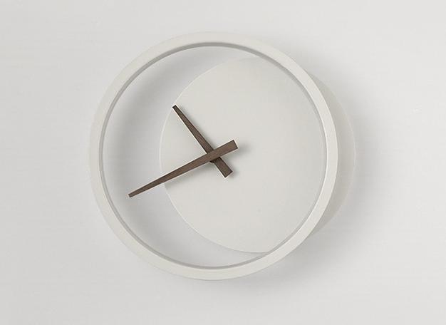 Horloge Originale Led Blanche Salon