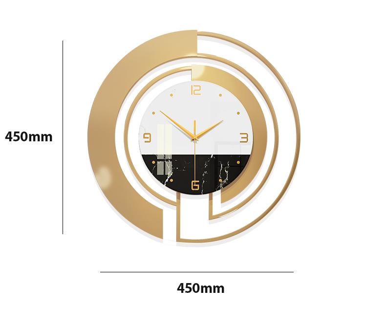 Taille Horloge murale de luxe moderne