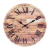 Horloge Murale Vintage - Effet Bois
